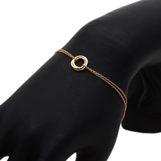 CARTIER bracelet 18K Yellow Gold gold Trinity