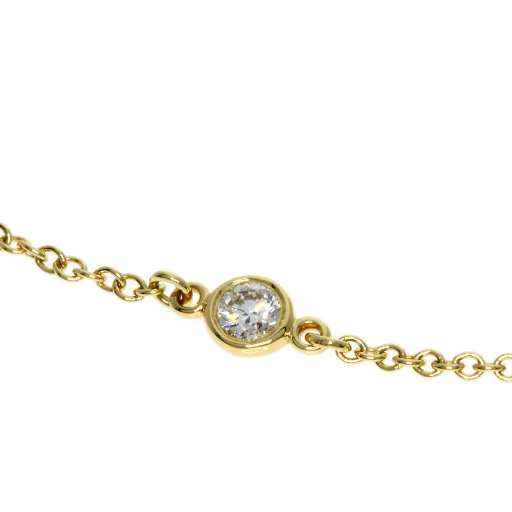 TIFFANY&Co. bracelet 18K Yellow Gold gold By the yard 3P diamond