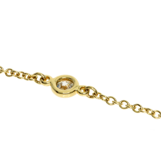 TIFFANY&Co. bracelet 18K Yellow Gold gold By the yard 3P diamond