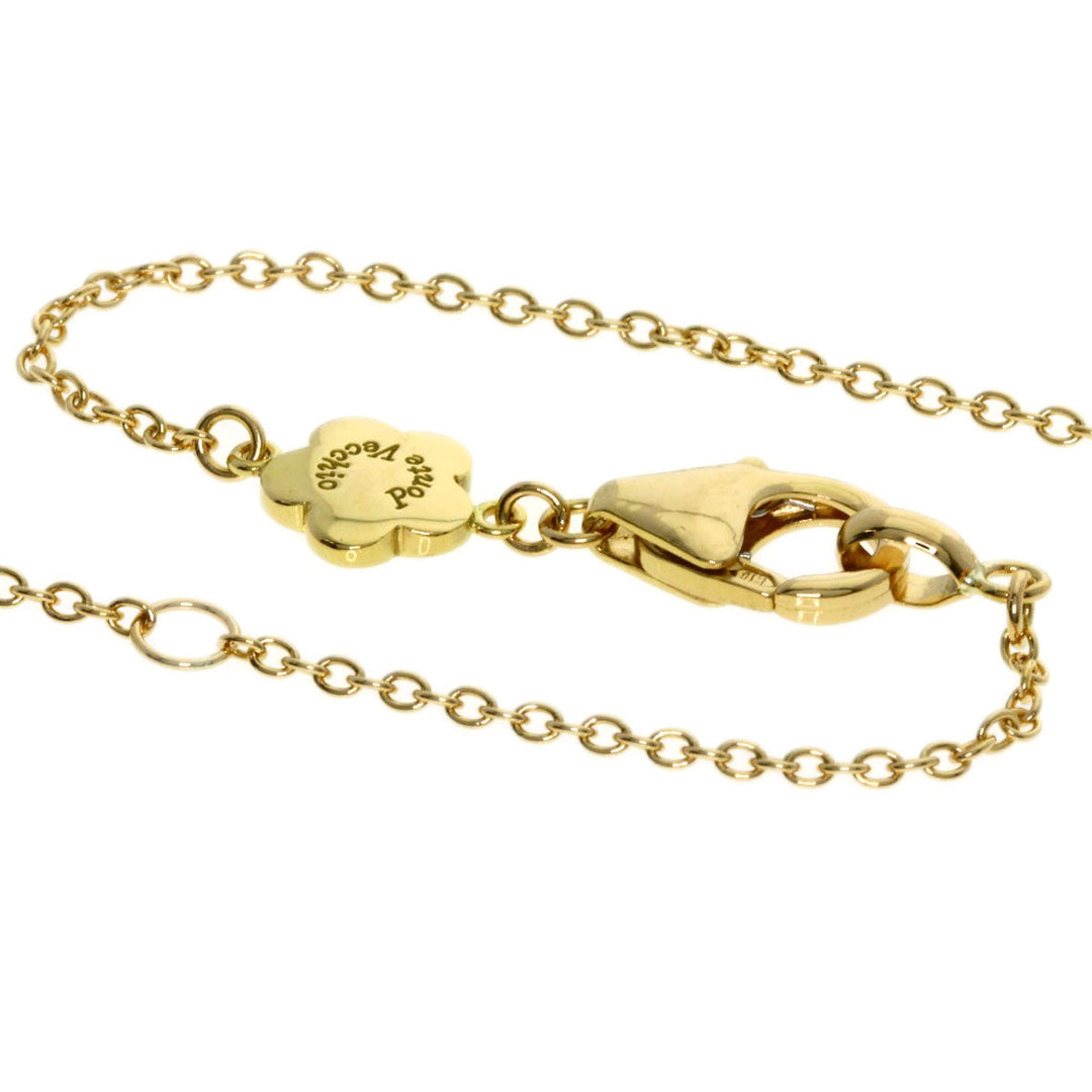 Ponte Vecchio Necklace 18K Yellow Gold gold Initial M Diamond