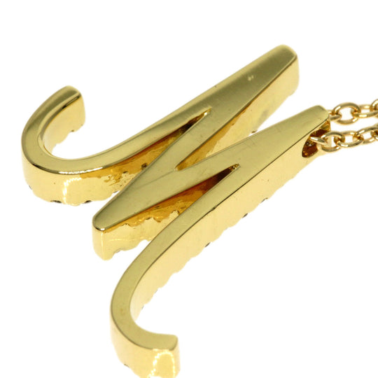 Ponte Vecchio Necklace 18K Yellow Gold gold Initial M Diamond