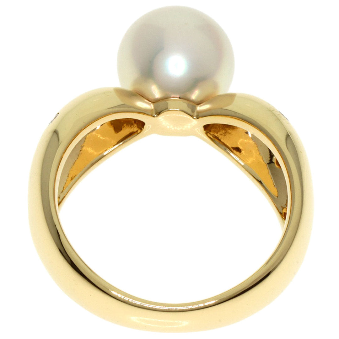TASAKI Ring 18K Yellow Gold gold Pearl pearl diamond
