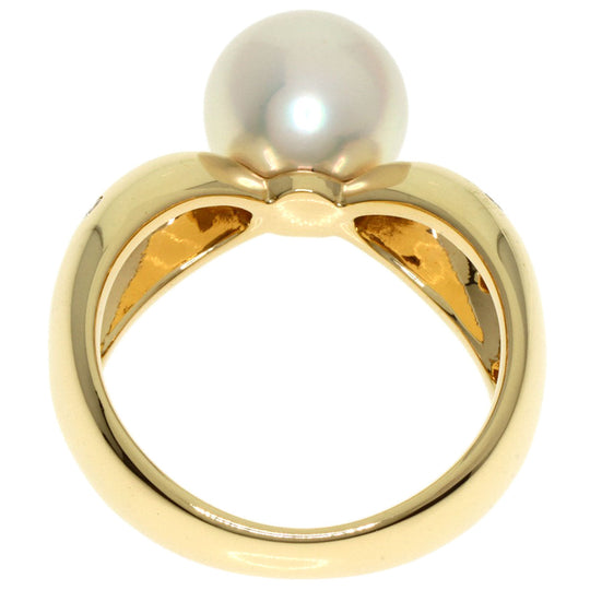 TASAKI Ring 18K Yellow Gold gold Pearl pearl diamond