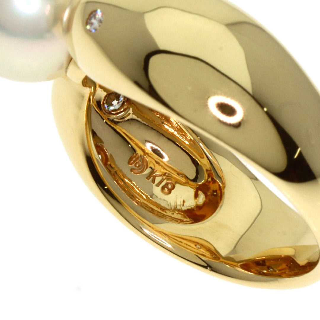 TASAKI Ring 18K Yellow Gold gold Pearl pearl diamond