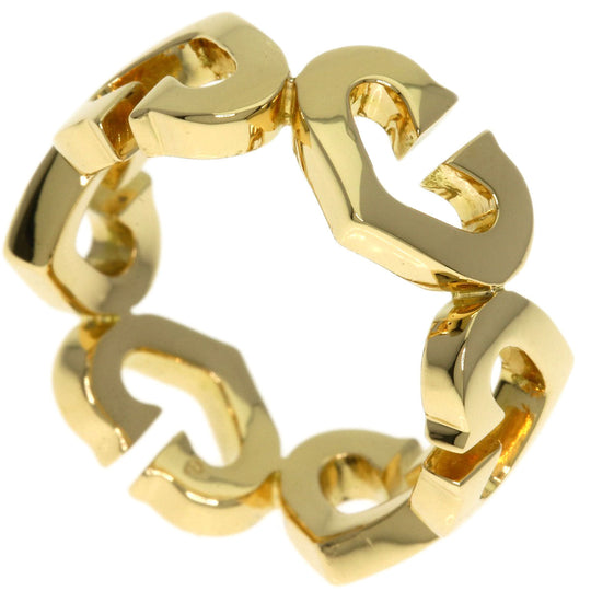 CARTIER Ring 18K Yellow Gold gold C Heart #50