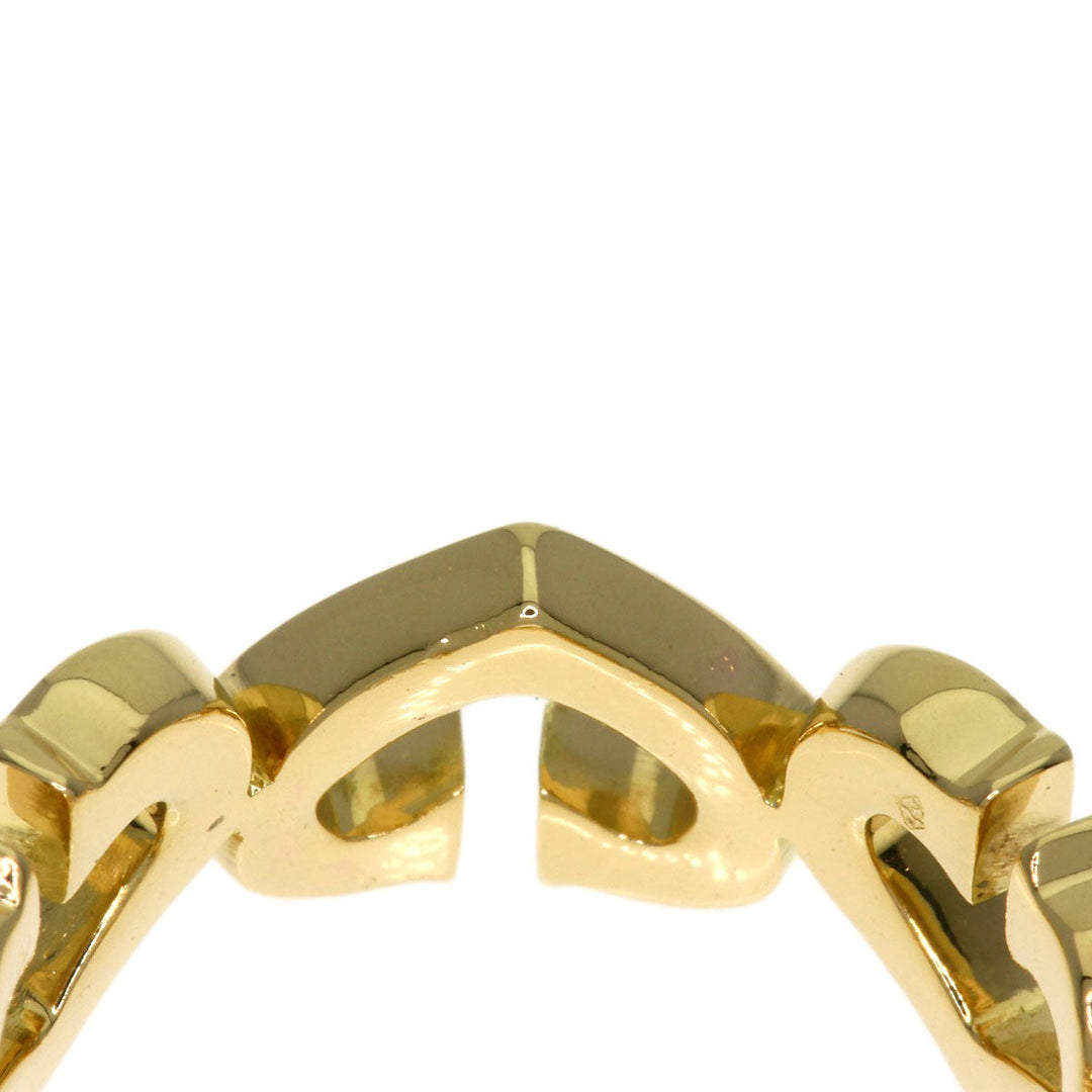 CARTIER Ring 18K Yellow Gold gold C Heart #50