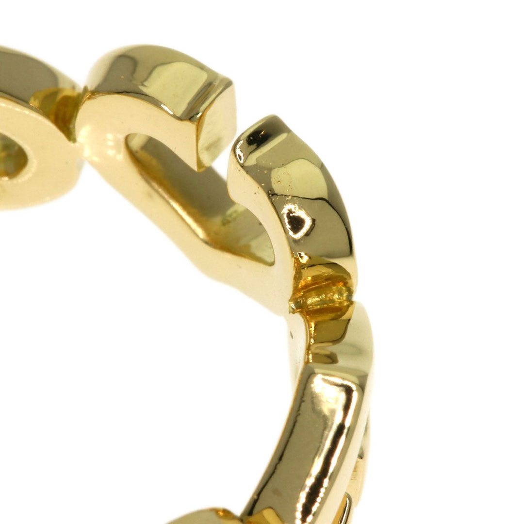 CARTIER Ring 18K Yellow Gold gold C Heart #50