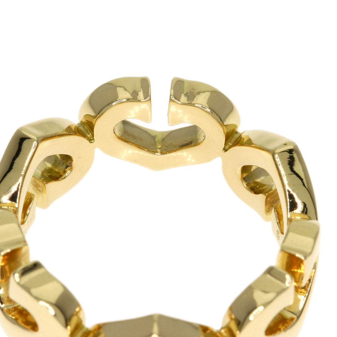 CARTIER Ring 18K Yellow Gold gold C Heart #50