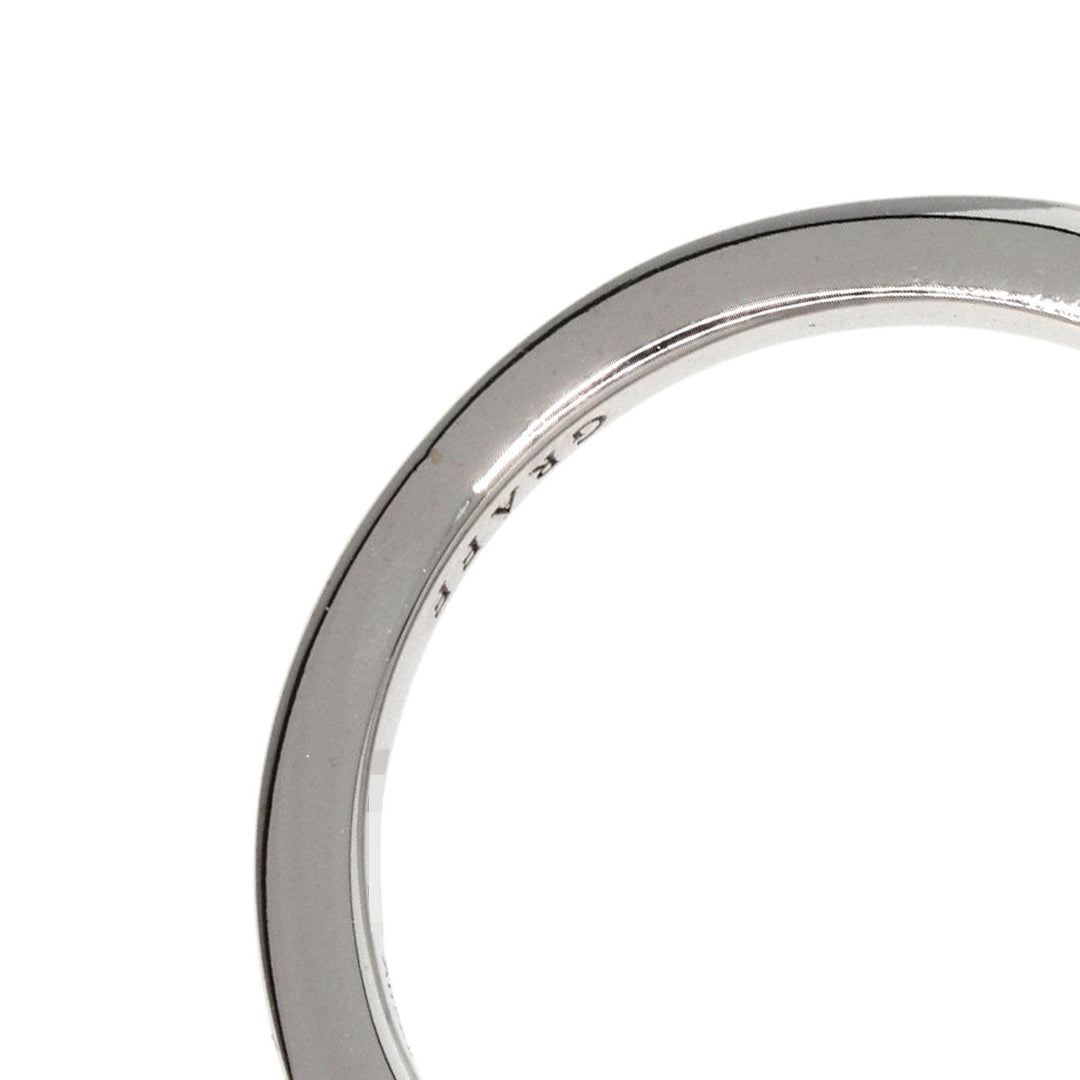 GRAFF Ring K18WG Silver Duet Wraparound Diamond Women Used Authentic
