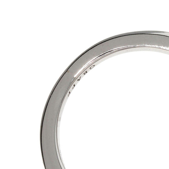 GRAFF Ring K18WG Silver Duet Wraparound Diamond Women Used Authentic