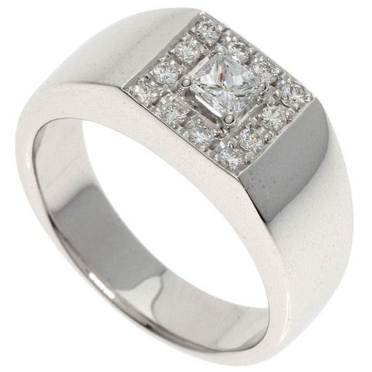 TASAKI Ring K18WG Silver diamond