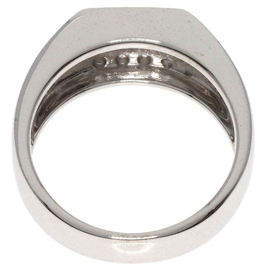 TASAKI Ring K18WG Silver diamond