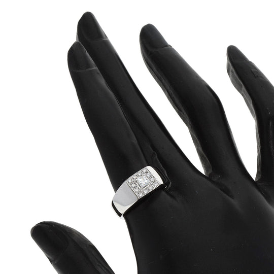 TASAKI Ring K18WG Silver diamond