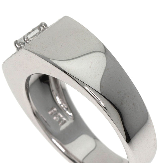 TASAKI Ring K18WG Silver diamond