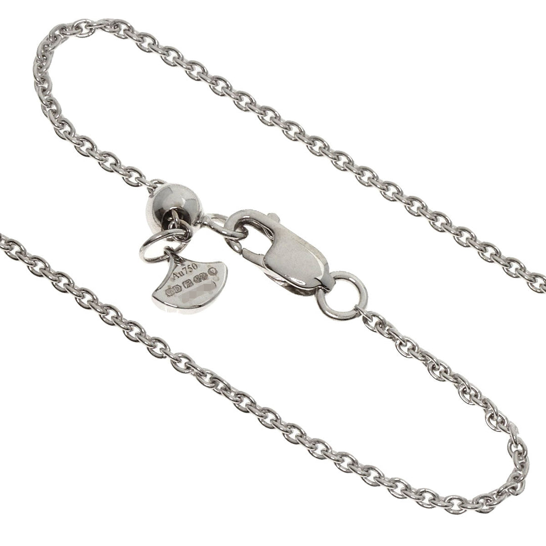 GRAFF Necklace K18WG Silver Butterfly Small Pavé Diamond