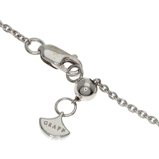 GRAFF Necklace K18WG Silver Butterfly Small Pavé Diamond
