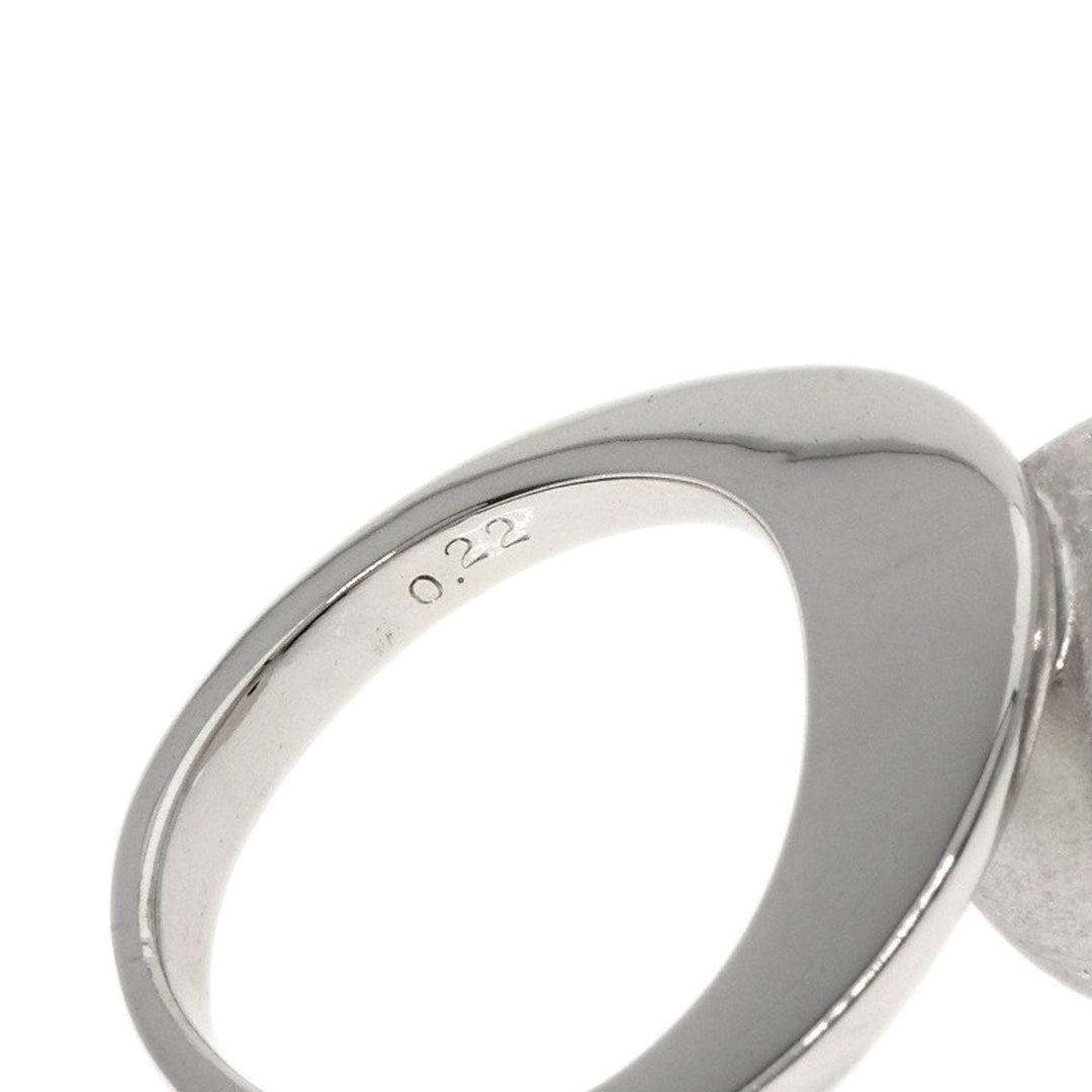 Kenji kiuchi Ring K18WG Silver diamond Women Used Authentic
