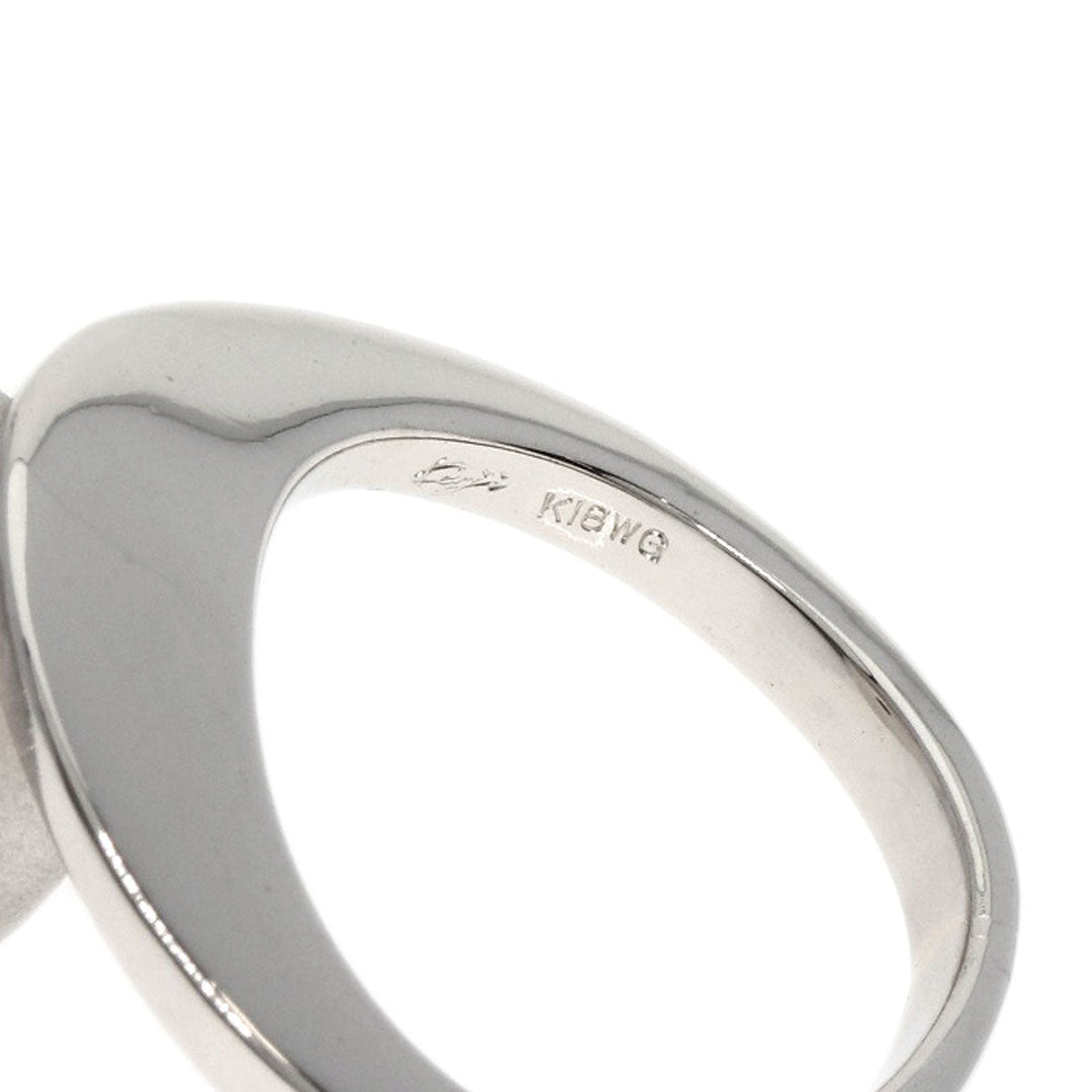Kenji kiuchi Ring K18WG Silver diamond Women Used Authentic