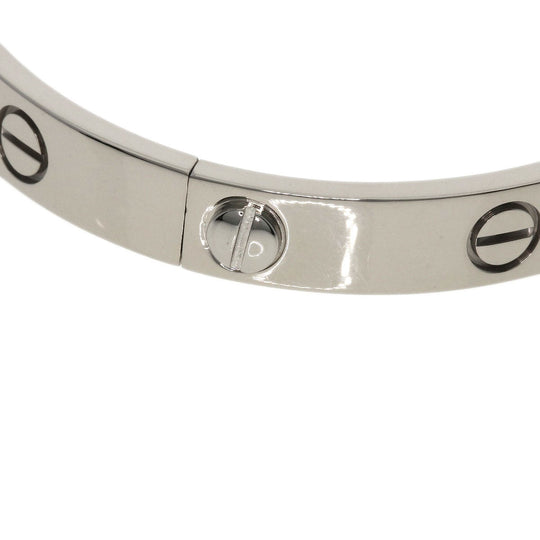 CARTIER bracelet K18WG Silver Love Breath with Driver #17