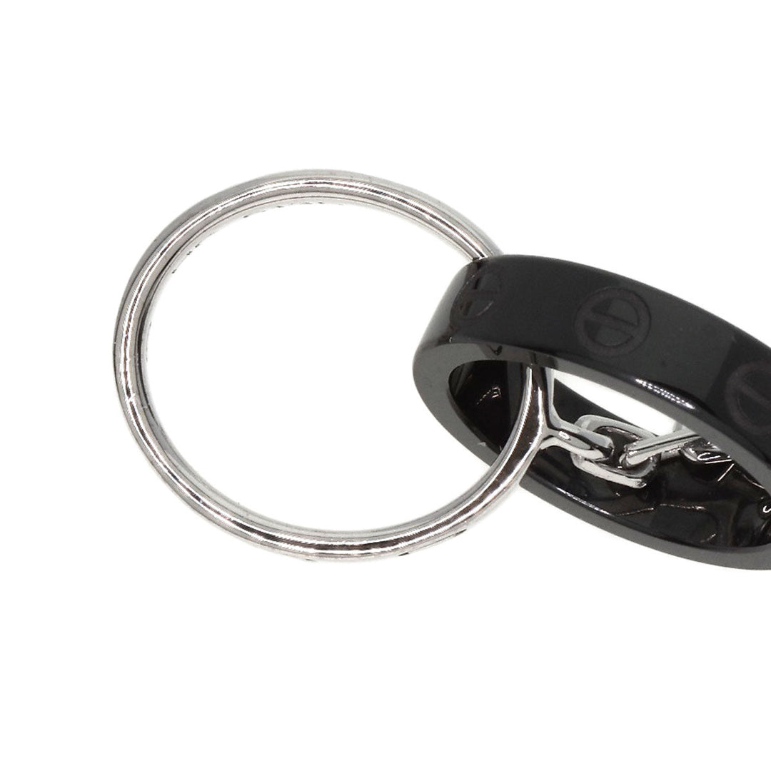 CARTIER bracelet K18WG, Ceramic Silver Baby Love Ceramic Women Used Authentic