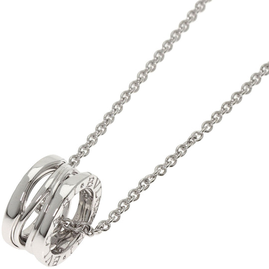 BVLGARI Necklace K18WG Silver B-zero1 B-zero One Legend