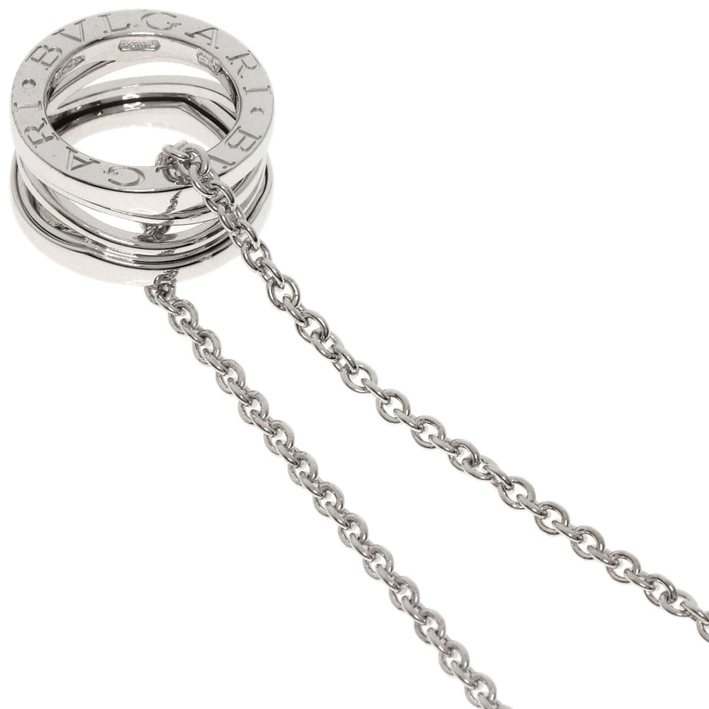 BVLGARI Necklace K18WG Silver B-zero1 B-zero One Legend