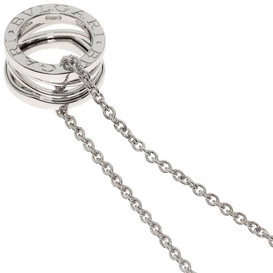 BVLGARI Necklace K18WG Silver B-zero1 B-zero One Legend