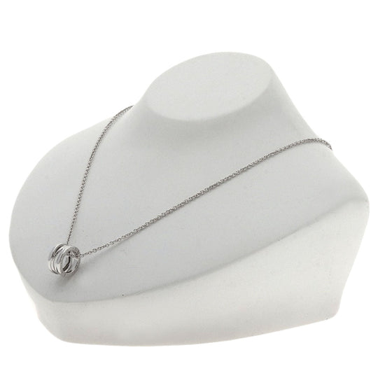 BVLGARI Necklace K18WG Silver B-zero1 B-zero One Legend