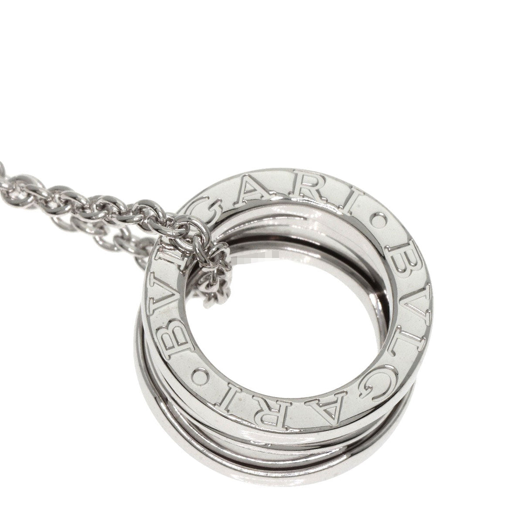BVLGARI Necklace K18WG Silver B-zero1 B-zero One Legend