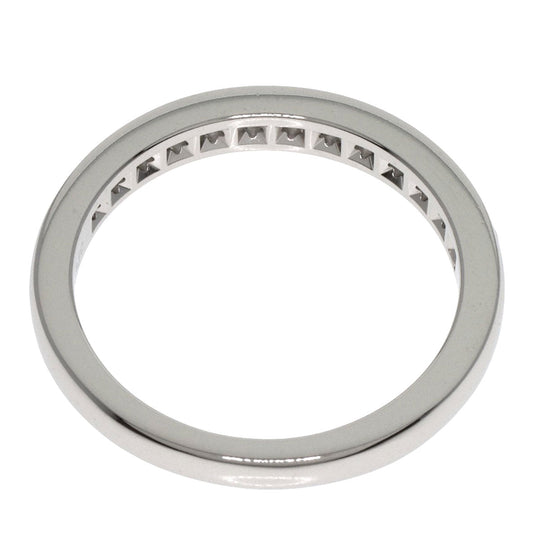 TIFFANY&Co. Ring PT950 Silver Half eternity diamond