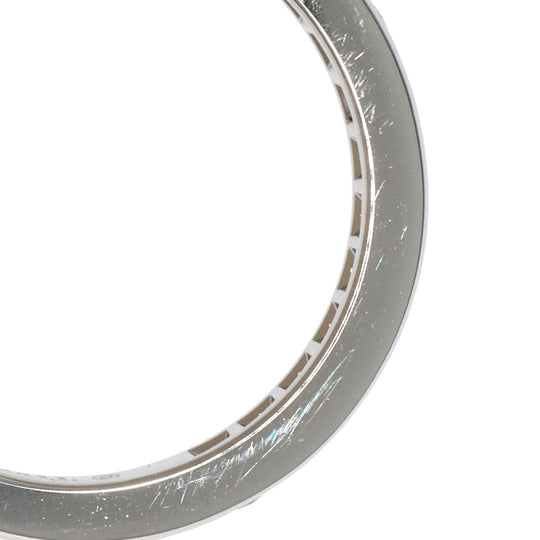 TIFFANY&Co. Ring PT950 Silver Half eternity diamond