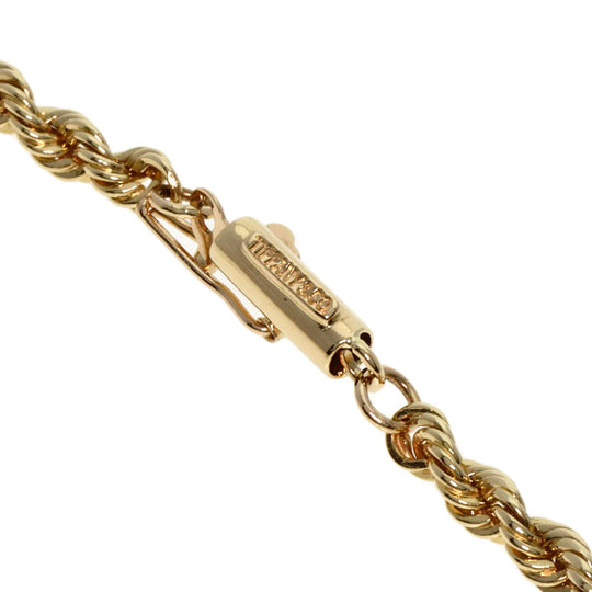 TIFFANY&Co. Necklace K14YG gold Twist Screw