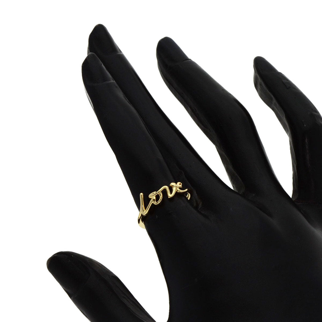 TIFFANY&Co. Ring 18K Yellow Gold gold Paloma Graffiti Love Mini