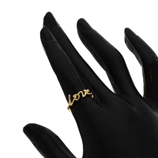 TIFFANY&Co. Ring 18K Yellow Gold gold Paloma Graffiti Love Mini