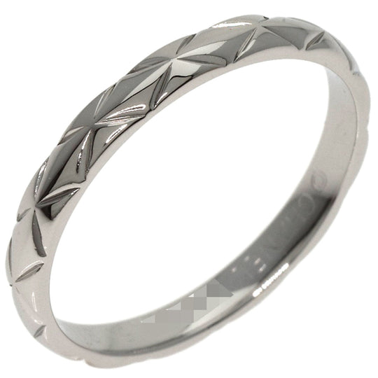 CHANEL Ring PT950 Silver Coco Crush #54 Women Used Authentic