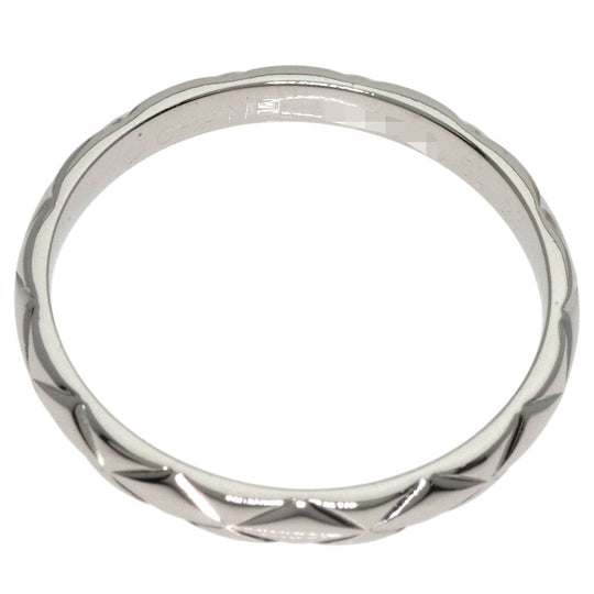 CHANEL Ring PT950 Silver Coco Crush #54 Women Used Authentic
