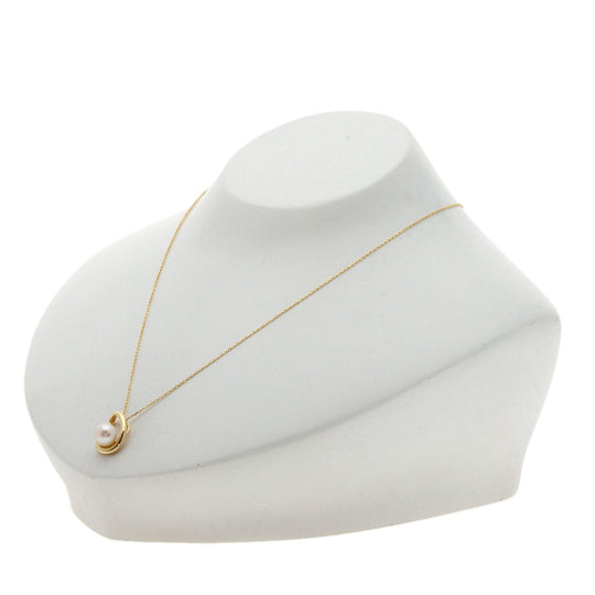 TASAKI Necklace 18K Yellow Gold gold Pearl Women Used Authentic