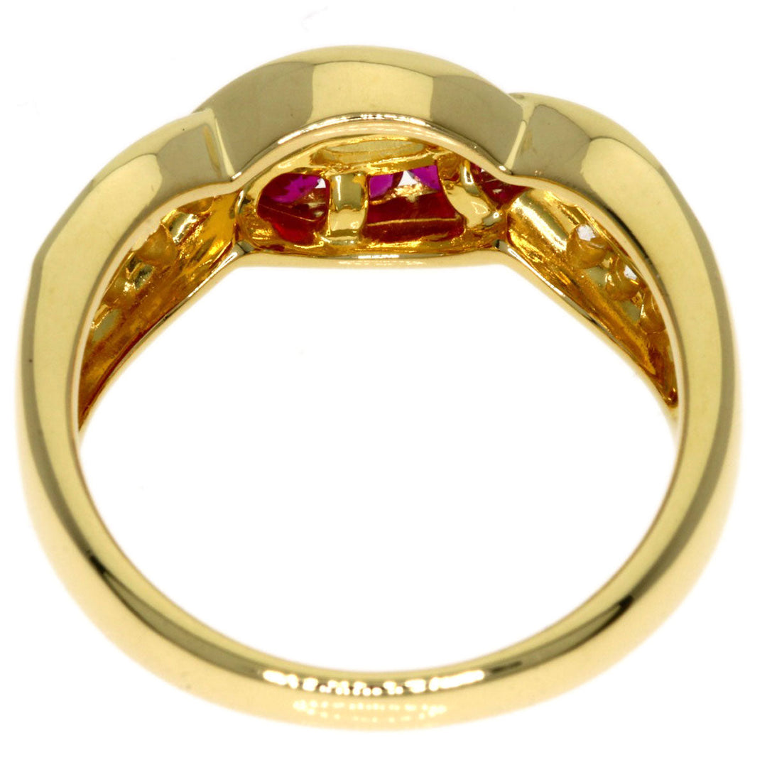 TASAKI Ring 18K Yellow Gold gold Ruby diamond