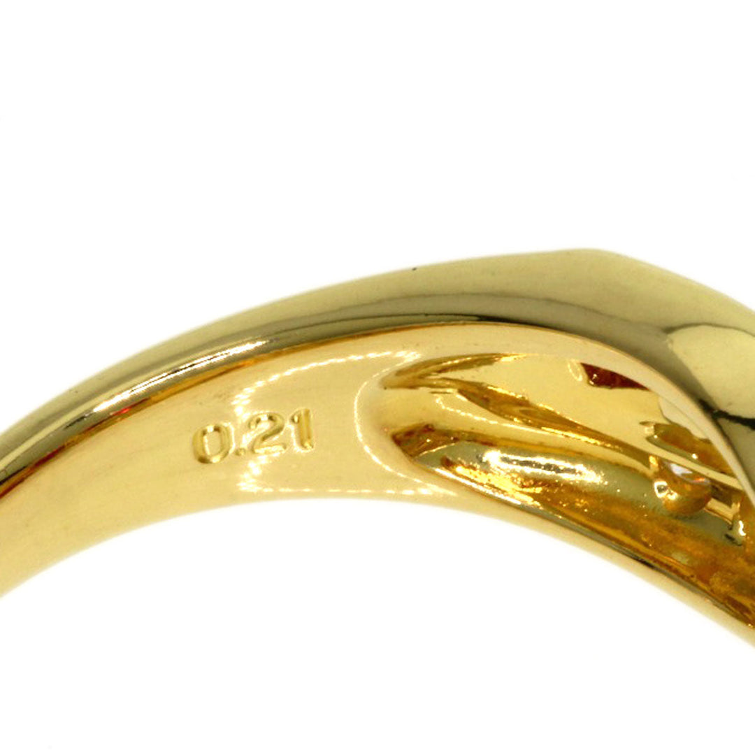 TASAKI Ring 18K Yellow Gold gold Ruby diamond