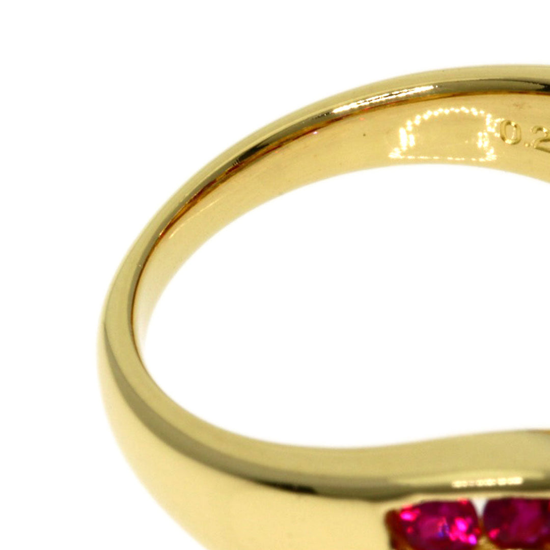 TASAKI Ring 18K Yellow Gold gold Ruby diamond
