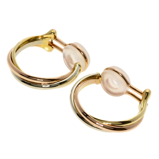 CARTIER Earring 18K Yellow Gold gold Trinity hoop