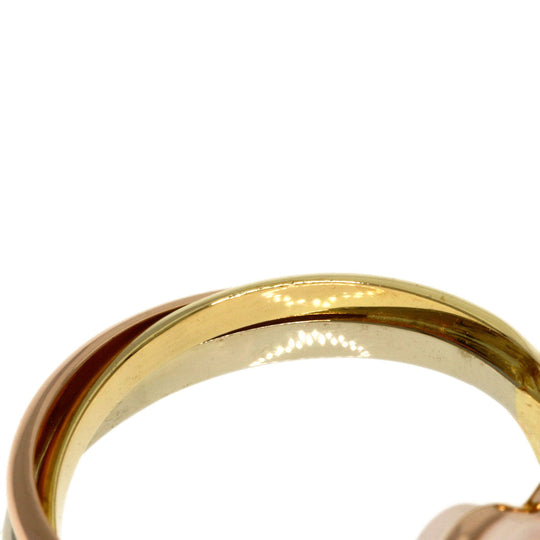CARTIER Earring 18K Yellow Gold gold Trinity hoop