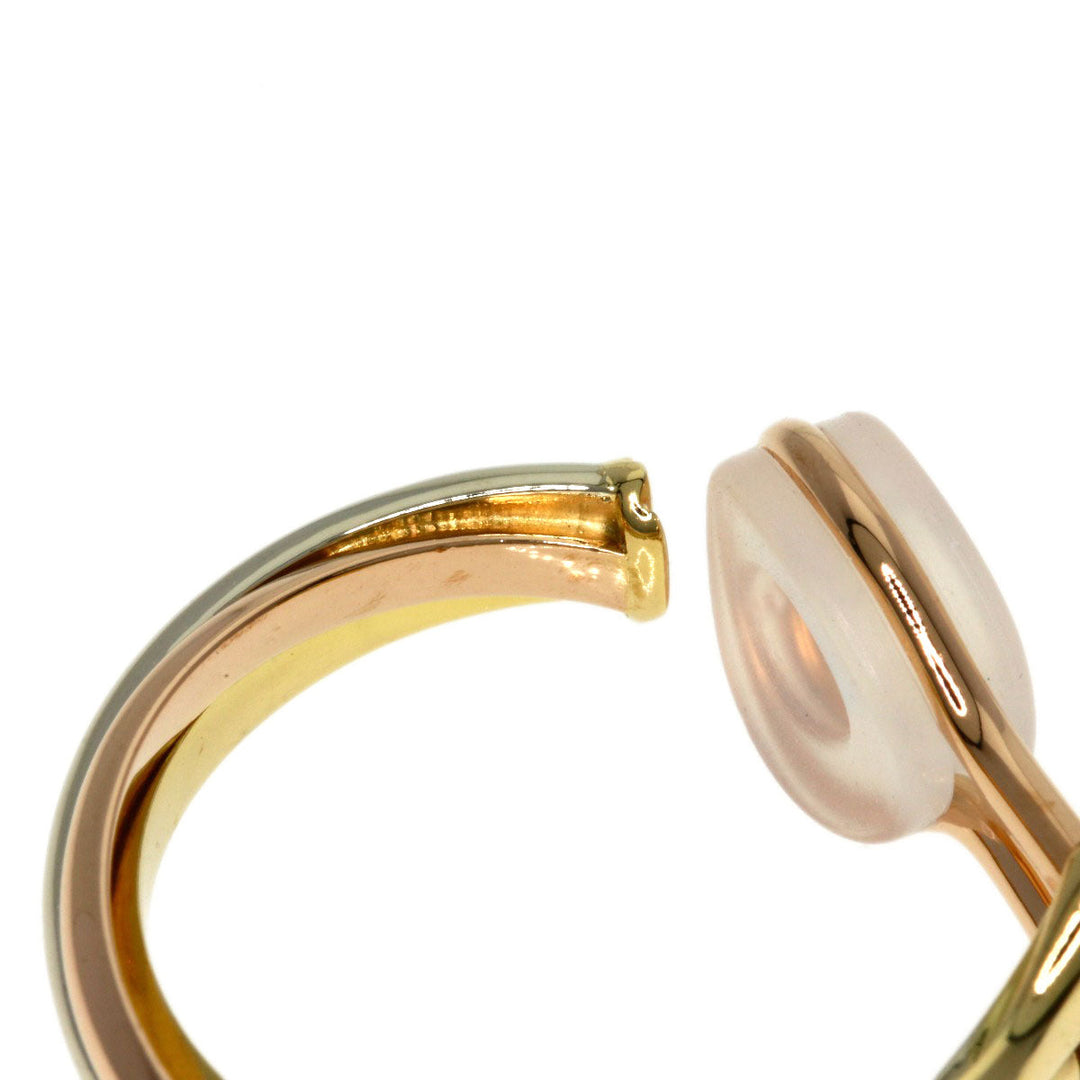 CARTIER Earring 18K Yellow Gold gold Trinity hoop