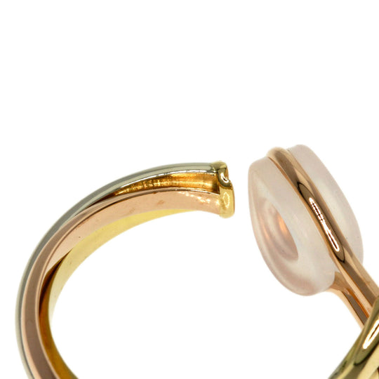 CARTIER Earring 18K Yellow Gold gold Trinity hoop