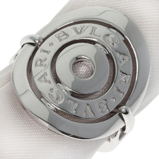 BVLGARI Ring K18WG Silver Asturale Cerki Women Used Authentic