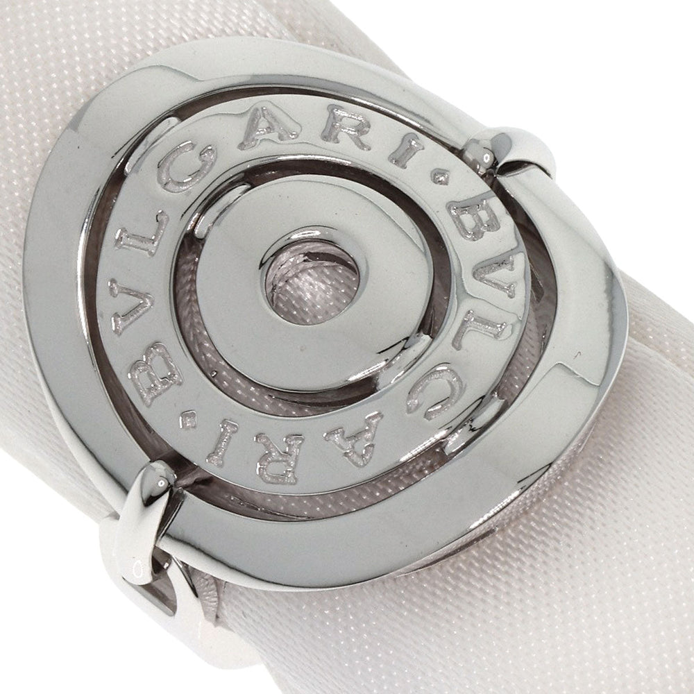 BVLGARI Ring K18WG Silver Asturale Cerki Women Used Authentic