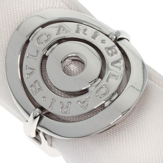 BVLGARI Ring K18WG Silver Asturale Cerki Women Used Authentic