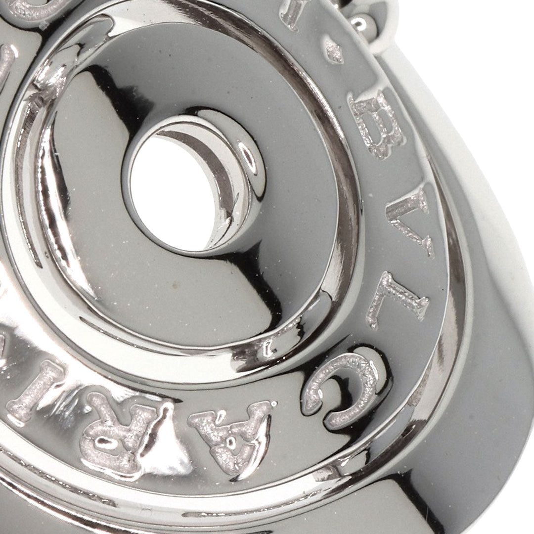 BVLGARI Ring K18WG Silver Asturale Cerki Women Used Authentic