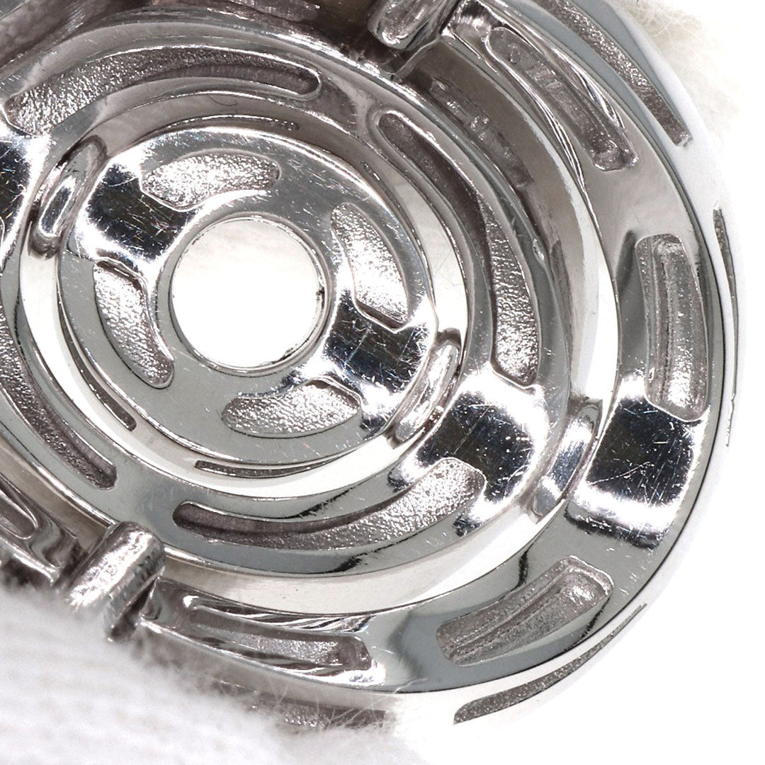 BVLGARI Ring K18WG Silver Asturale Cerki Women Used Authentic