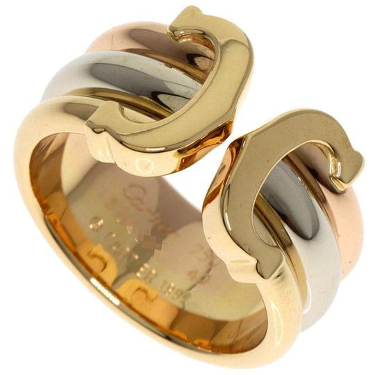 CARTIER Ring 18K Yellow Gold gold 2C LM #49